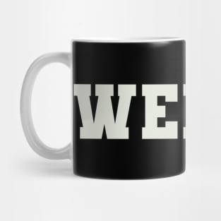 Weirdo Word Mug